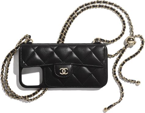 iphone chanel cases|Chanel iPhone case with chain.